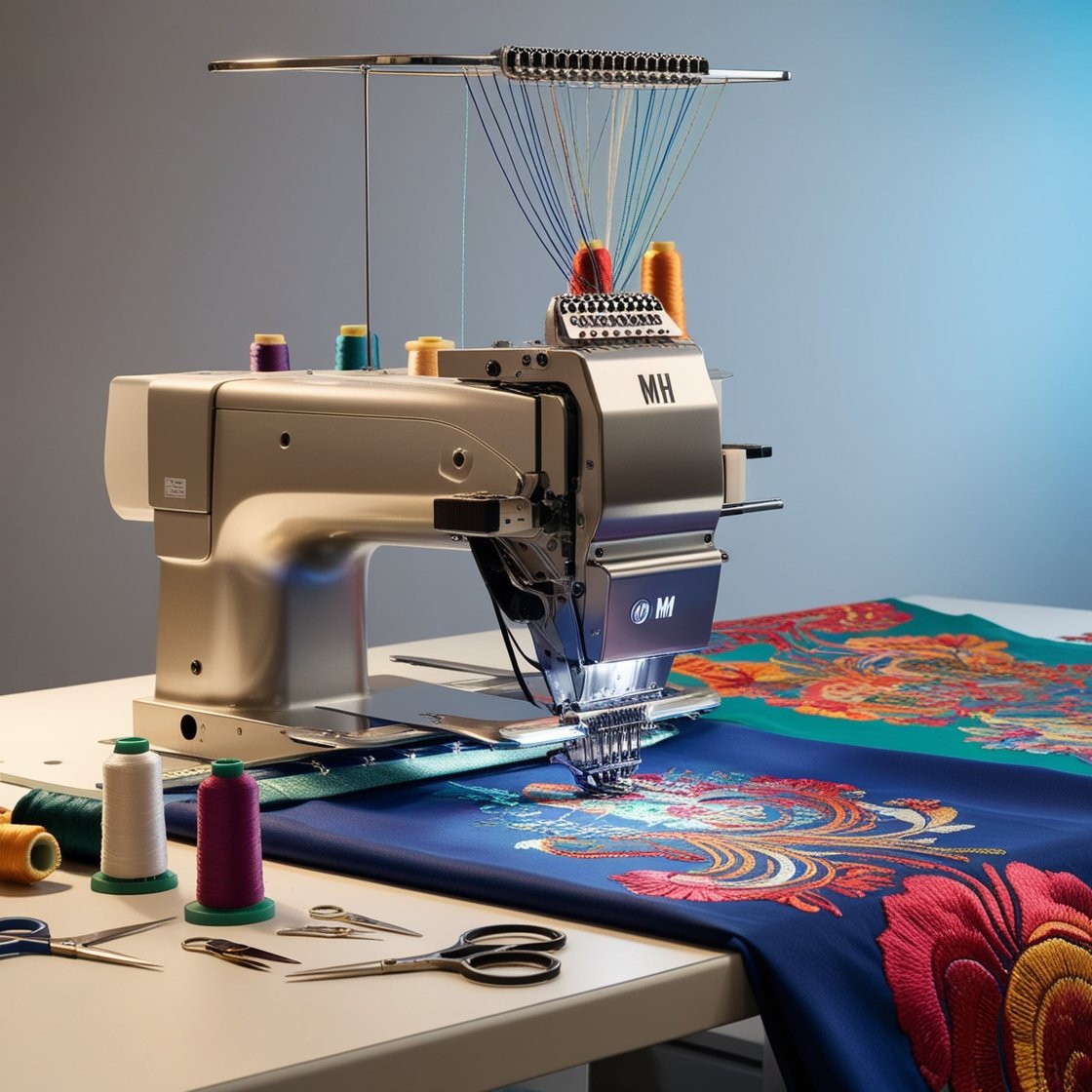 Machine Inbroidery MH Embroidery Studio – Elegant Thread Work in MVP Vizag